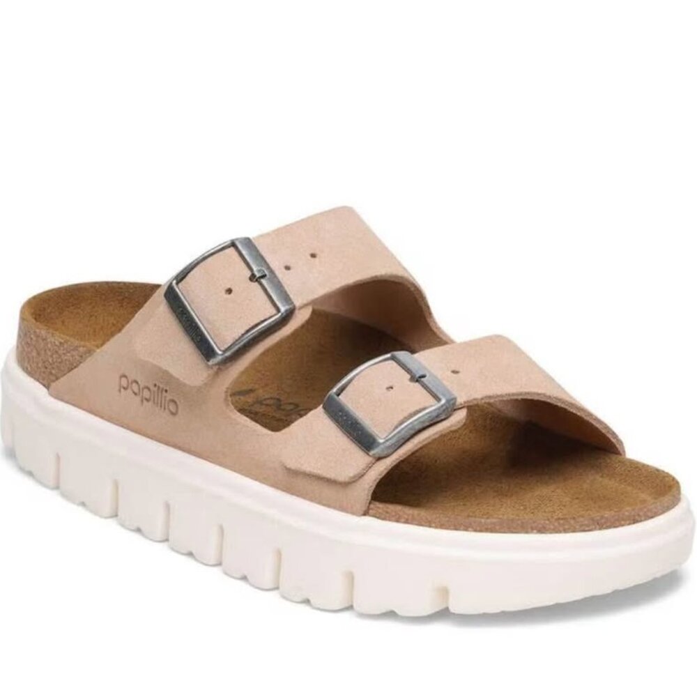 Birkenstock Arizona Chunky Suede Leather